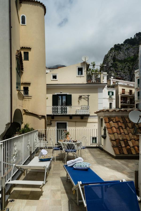 Scirocco - Amazing Flat With Terrace In The Center Apartment อามาลฟี ภายนอก รูปภาพ